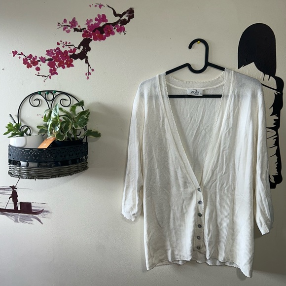 Bright Cream Sweater - Picture 2 of 12